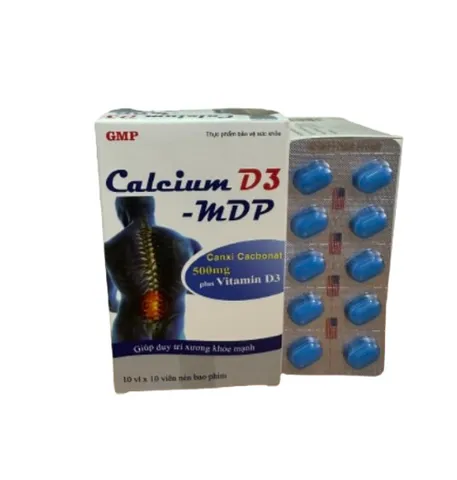 Calcium D3 – MDP - Hỗ trợ phát triển chiều cao, giúp xương chắc khỏe