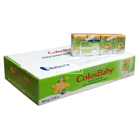 Thùng 48 Hộp Sưã Bột Pha Sẵn ColosBaby Gold 110ml