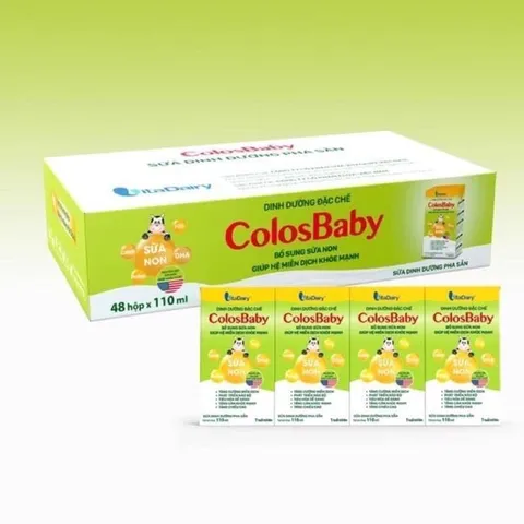 Thùng 48 Hộp Sưã Bột Pha Sẵn ColosBaby Gold 110ml