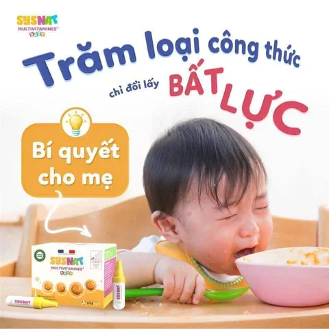 Sysnat Multivitamines _ Vitamin Tổng Hợp Hỗ Trợ Sức Khỏe Tăng Cường Miễn Dịch Cho Bé