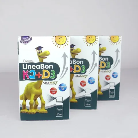 Lineabon Vitamin D3+K2 Dạng Xịt Giúp Hấp Thụ Canxi, Bổ Sung Vitamin D3 Cho Trẻ Giảm Còi Xương 808485