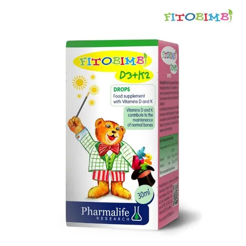 Fitobimbi D3+K2 Phát triển chiều cao Xương răng chắc khoẻ 808494
