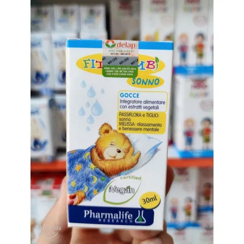 Siro Giúp Bé Ngủ Ngon FITOBIMBI SONNO  Bổ Sung Vitamin { Mã 295 }