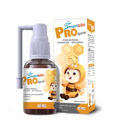 Smartbibi Pro Spray hỗ trợ tăng cường sức khỏe Đường hô hấp trên làm dịu ho, giảm đau họng 808524