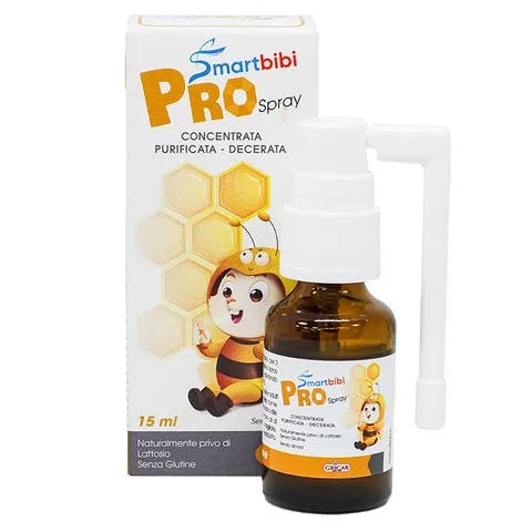 Smartbibi Pro Spray hỗ trợ tăng cường sức khỏe Đường hô hấp trên làm dịu ho, giảm đau họng 808524