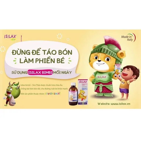 Isilax Bimbi Hỗ trợ giảm táo bón cho bé - của Fitobimbi - Nhập khẩu chính hãng từ Ý 808536