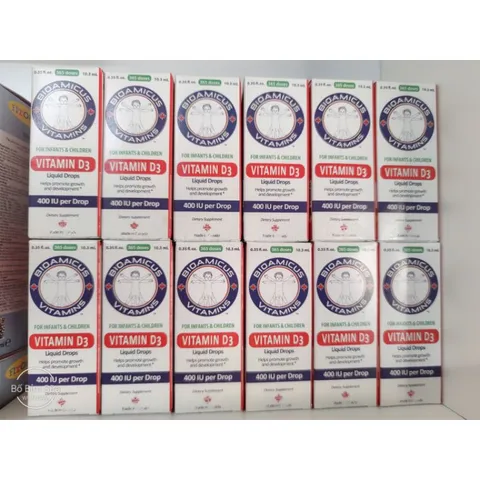 🆘 Bioamicus Vitamin D3 Bổ Sung Vitamin D3 Giúp Phát Triển Xương, Răng Ở Trẻ 808564