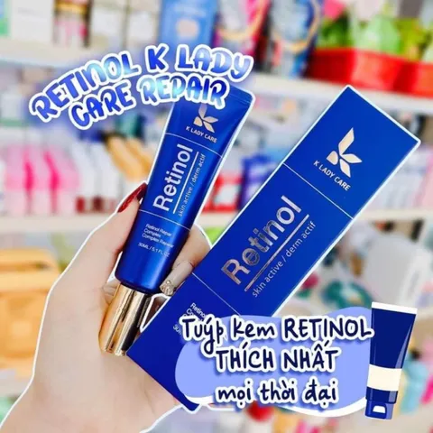 Kem Dưỡng Retinol K Lady Care 30ml, Giảm Mụn, Kiểm Soát Dầu Nhờn, Mờ Thâm Nám 808608