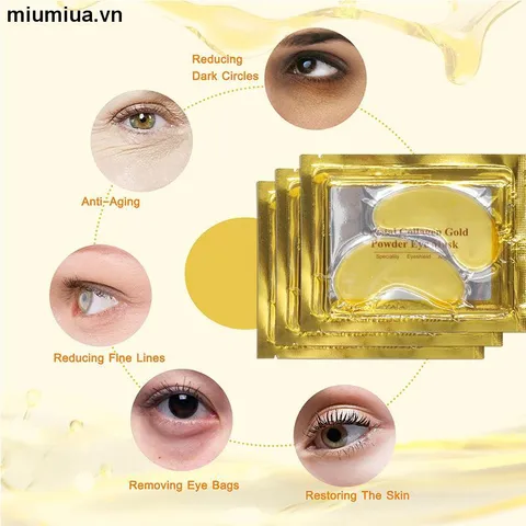 Combo 10 Mặt nạ mắt collagen ♥️FREESHIP♥️ nạ mắt collagen crystal eyelid patch 1 miếng 808612