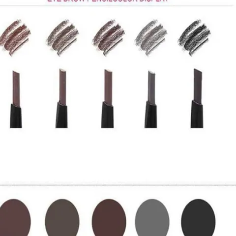 HOT Chì Kẻ Mày Drawing Color Geometry Eyebrow hai đầu chống hút nước 808830