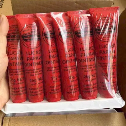 Tuýp Gel Dưỡng ẩm môi, làm mềm da Kem Lucas's Papaw 25g An toàn cho mẹ & bé Chiết xuất đu đủ thiên nhiên 808859