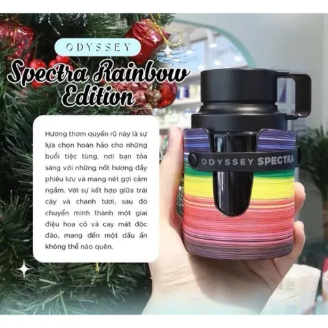 (Dùng thử 10ml) Nước hoa ODYSSEY SPECTRA RAINBOW EDITION EDP thơm quyến rũ,cuốn hút 808918