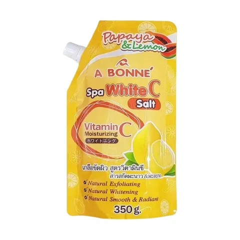 Muối tắm sữa bò, tẩy tế bào chết body muối bò A Bonne trắng sáng mềm da dưỡng ẩm Spa Milk Salt Thái Lan 350gr 808925