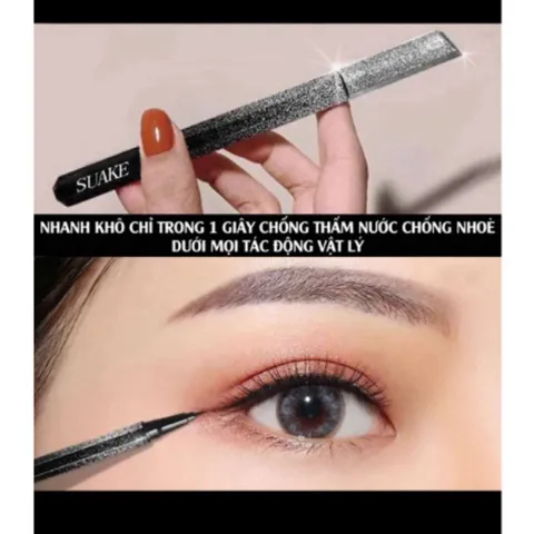 Bút Kẻ Mắt Dạng Lỏng SUAKE Không Thấm Nước Và Dầu, Lâu Trôi, Không Lem, Lên Màu Cực Chuẩn 808944