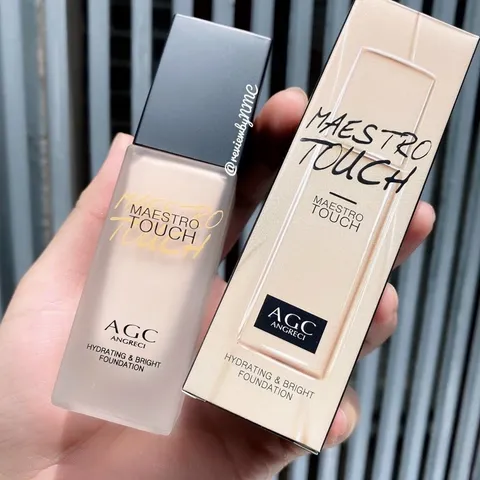 KEM NỀN CHE KHUYẾT ĐIÊM AGC MAESTRO TOUCH 35ml tone da tự nhiên beige 808991