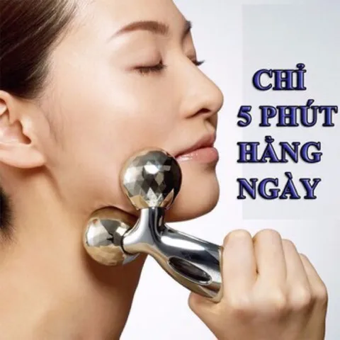 Thanh Lăn Nâng Cơ, Săn Chắc Thon Gọn Gương Mặt Và Cơ Thể 3D Roller Massager 809079