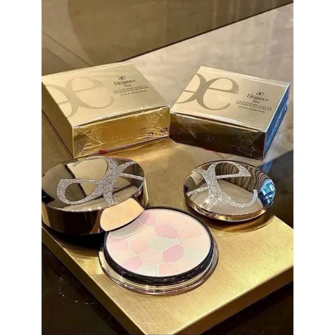 Phấn phủ Cao cấp kiềm dầu hiệu chỉnh sắc da Elegance Nhật bản 27gram 809091