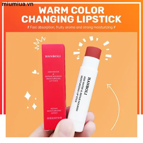 HOT Son Dưỡng Môi bộ phận cây trồng đương nhiên sắc màu xinh xắn 809089