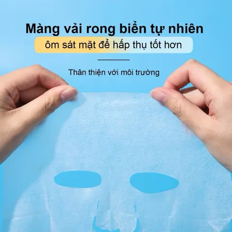 Hộp 5 Mặt nạ cấp ẩm HOBEBAR phục hồi da tổn thương, cấp ẩm chuyên sâu giúp da trắng sáng cho cả da khô và da dầu 809232