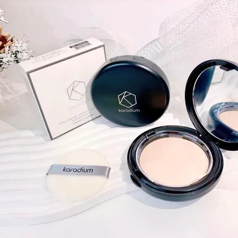 Phấn Phủ Nén Kiềm Dầu, Dưỡng Da Karadium Collagen Smart Sun Pact SPF50+/PA+++ 11g [hàng nhập khẩu]