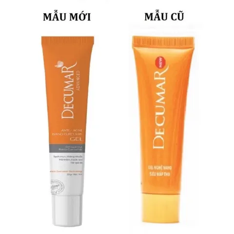Gel ngừa mụn Decumar Advanced (Tuýp 20g) Giúp kháng khuẩn, giảm viêm, mờ thâm và ngăn ngừa sẹo mụn.