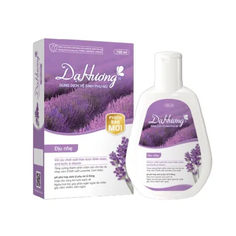 Dung dịch vệ sinh phụ nữ DẠ HƯƠNG Phiên bản mới (Chai 100ml)