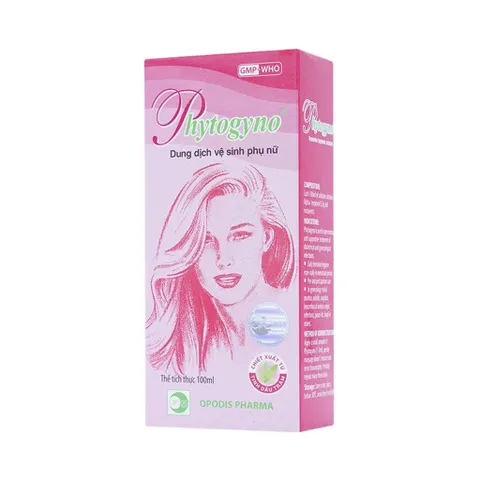 Dung dịch vệ sinh phụ nữ Phytogyno (Chai 100ml) Hỗ trợ phòng ngừa các bệnh viêm nhiễm phụ khoa