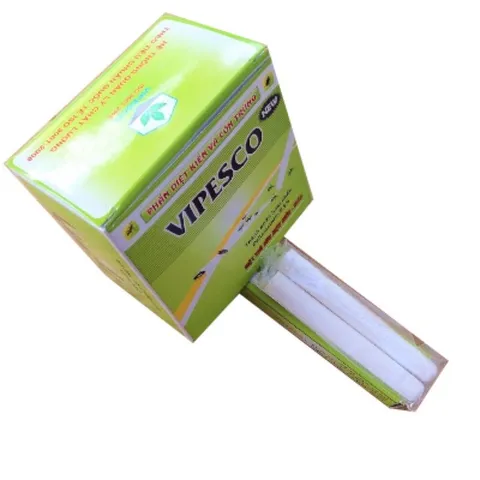 Phấn diệt kiến và côn trùng VIPESCO New (Hộp 2 viên phấn) Dùng để diệt trừ kiến và các côn trùng khác.