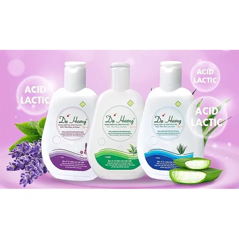 Dung dịch vệ sinh phụ nữ Dạ Hương (Chai 120ml) Làm sạch nhẹ nhàng, khử mùi hôi, dưỡng da, chống khô rát