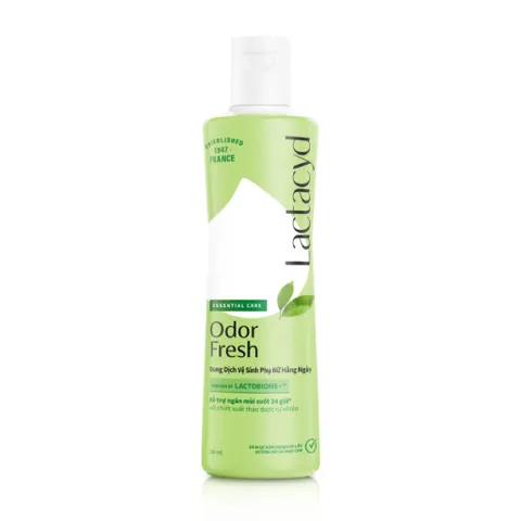Dung dịch vệ sinh phụ nữ Lactacyd Odor Fresh  (Chai 250ml) Giúp làm sạch nhẹ nhàng, kháng khuẩn, khử mùi hôi.