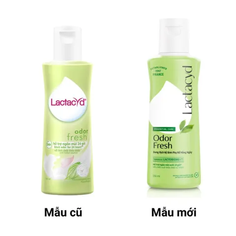 Dung dịch vệ sinh phụ nữ Lactacyd Odor Fresh  (Chai 250ml) Giúp làm sạch nhẹ nhàng, kháng khuẩn, khử mùi hôi.