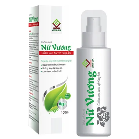Gel vệ sinh phụ nữ NỮ VƯƠNG (Chai 100ml) Dưỡng ẩm, làm trắng sáng, làm thơm, giảm mùi hôi, mang lại sự tự tin, quyến rũ.