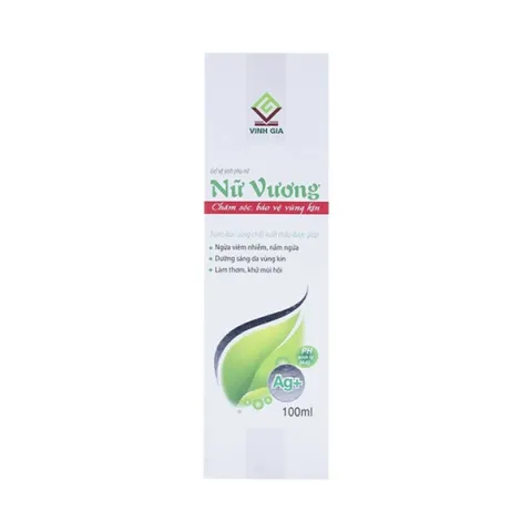 Gel vệ sinh phụ nữ NỮ VƯƠNG (Chai 100ml) Dưỡng ẩm, làm trắng sáng, làm thơm, giảm mùi hôi, mang lại sự tự tin, quyến rũ.