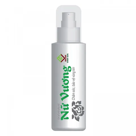 Gel vệ sinh phụ nữ NỮ VƯƠNG (Chai 100ml) Dưỡng ẩm, làm trắng sáng, làm thơm, giảm mùi hôi, mang lại sự tự tin, quyến rũ.