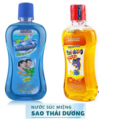 Nước súc miệng Trẻ Em Thái Dương (Chai 250ml)
