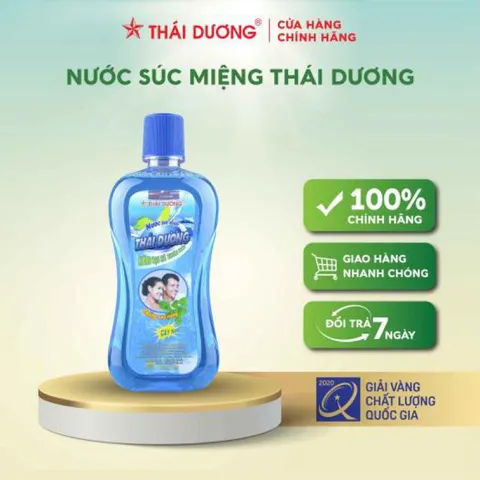 Nước súc miệng Trẻ Em Thái Dương (Chai 250ml)
