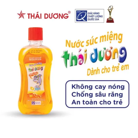 Nước súc miệng Trẻ Em Thái Dương (Chai 250ml)