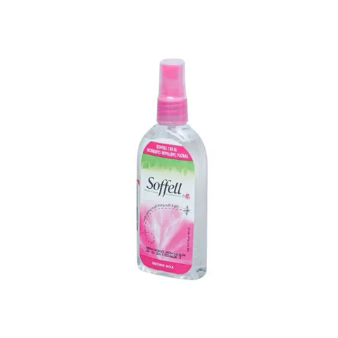 Xịt chống muỗi Soffell Hương Hoa (Chai 80ml) giúp bảo vệ cơ thể khỏi muỗi đốt trong thời gian dài
