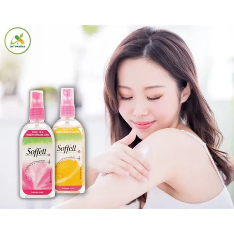 Xịt chống muỗi Soffell Hương Hoa (Chai 80ml) giúp bảo vệ cơ thể khỏi muỗi đốt trong thời gian dài