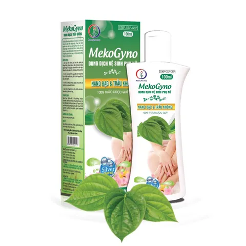 Dung dịch vệ sinh phụ nữ MEKOGYNO XẠ HƯƠNG CÚC TRẮNG (Chai 100ml) Giúp làm sạch nhẹ nhàng, khử mùi hôi, dưỡng trắng hồng