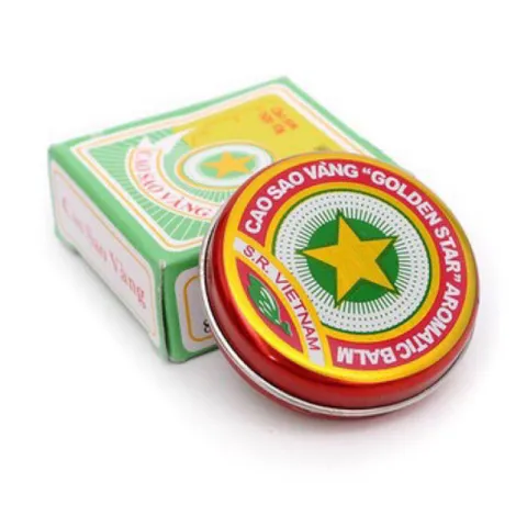 CAO SAO VÀNG (Hộp 10g) Giảm các triệu chứng cảm cúm, nhức đầu, sổ mũi, chóng mặt, buồn nôn, đau bụng, nhức mỏi