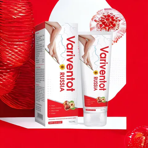 Kem bôi da Variventot RUSSIA (Tuýp 70ml) Cung cấp các dưỡng chất làm hạn chế các vết rạn da, tăng cường độ ẩm cho da