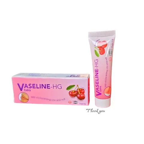 Kem dưỡng môi VASELINE - HG Extra (Tuýp 12g) Giảm nứt môi, khô môi, nứt gót chân, Làm mềm da giúp da mịn màng, căng bóng