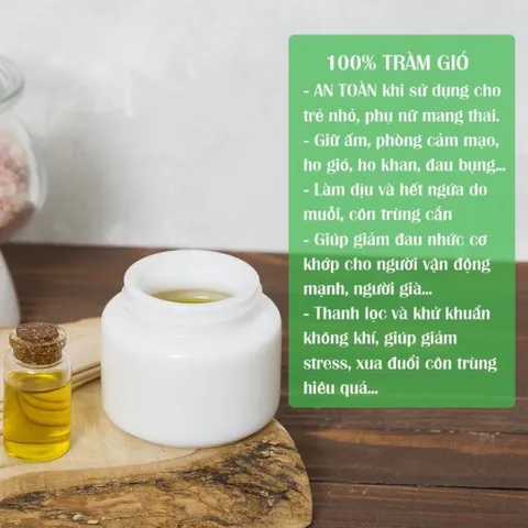 Dầu tràm Cung Đình Gold (Chai 50ml) Giúp giữ ấm cơ thể, phòng chống cảm lạnh, phong hàn.