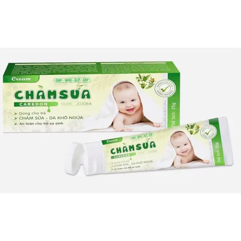 Kem bôi CHÀM SỮA CAREDON OLIVE - JOJOBA (Tuýp 25g) Dùng cho bé bị chàm sữa, da khô ngứa, an toàn cho trẻ sơ sinh.