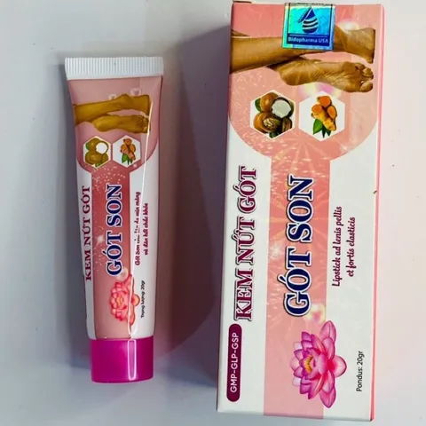 Kem nứt gót GÓT SON (Tuýp 20g) Giúp giữ ẩm, làm tăng độ đàn hồi cho da, giúp tái tạo tế bào da chân.