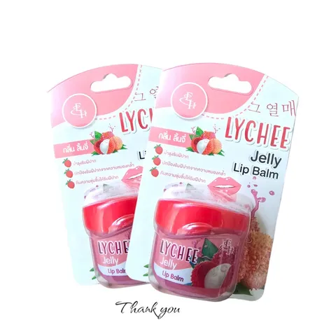 Vaseline Dâu Jelly Lip Balm (Lọ 9g) Giúp giữ ẩm môi son bóng, giúp môi mềm mại mịn màng.