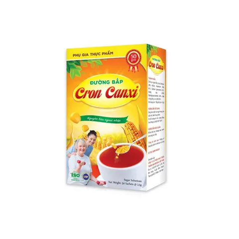 Đường Bắp TROPICARE Slim (Hộp 50 gói) Đường ăn kiêng nguyên liệu nhập khẩu.