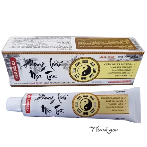 Kem bôi da Phong Liễu Mộc Trà (Tuýp 15g) Chăm sóc và bảo vệ da như lang ben, hắc lào, tay chân miệng, mụn nhọt…