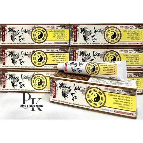 Kem bôi da Phong Liễu Mộc Trà (Tuýp 15g) Chăm sóc và bảo vệ da như lang ben, hắc lào, tay chân miệng, mụn nhọt…